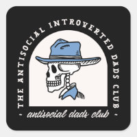 Antisoziales Introvertierte Papa Club Cowboydads S