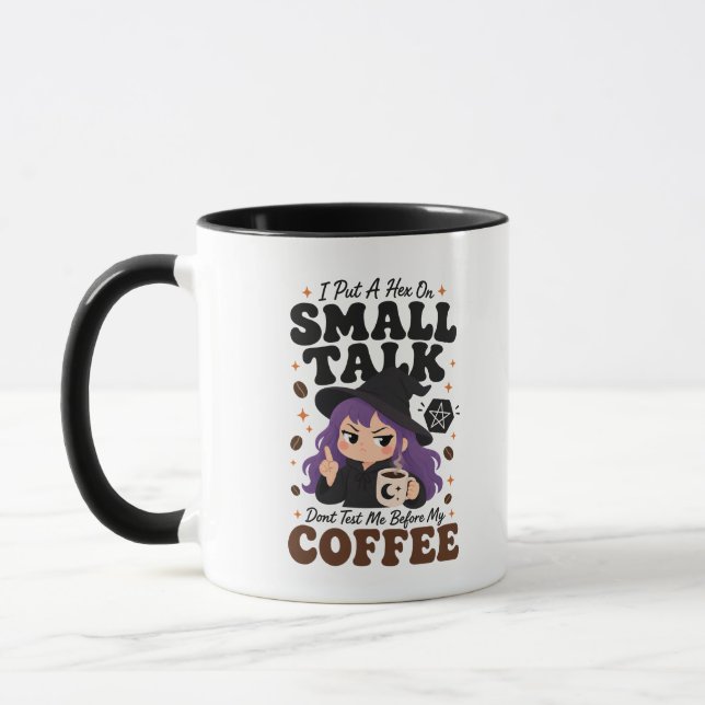 Antisozieller Hexenbecher mit Zwei-Ton-Design, Hal Tasse (Links)
