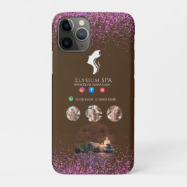 ANTISTRESS CALM RELAX Gold Spa Beauty social media Case-Mate iPhone Hülle
