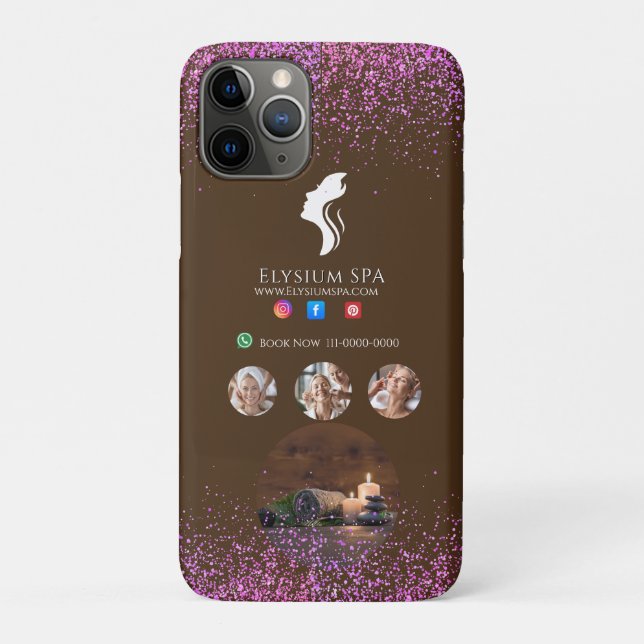 ANTISTRESS CALM RELAX Gold Spa Beauty social media Case-Mate iPhone Hülle (Rückseite)