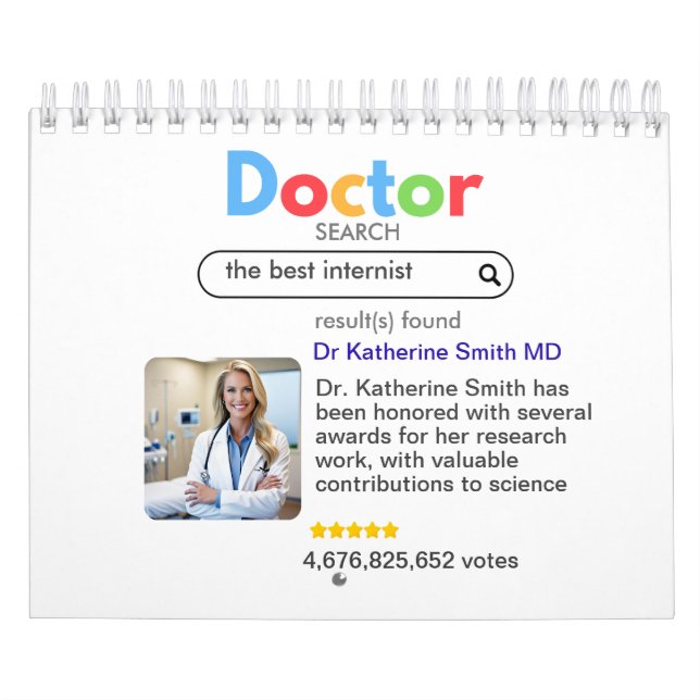 antistress PHYSICIAN DOCTOR google search votes  Kalender (Titelbild)