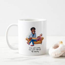 ANTISTRESS psychiatrist THERAPIST medical therapy Kaffeetasse