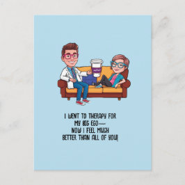 ANTISTRESS psychiatrist THERAPIST MENTAL HEALTH Postkarte