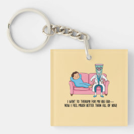 ANTISTRESS psychiatrist THERAPIST MENTAL HEALTH Schlüsselanhänger