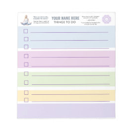 AntiStress Serene Meditation Yoga Chakras relax Notizblock