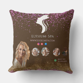 ANTISTRESS Terracotta Gold Spa Beauty social media Kissen