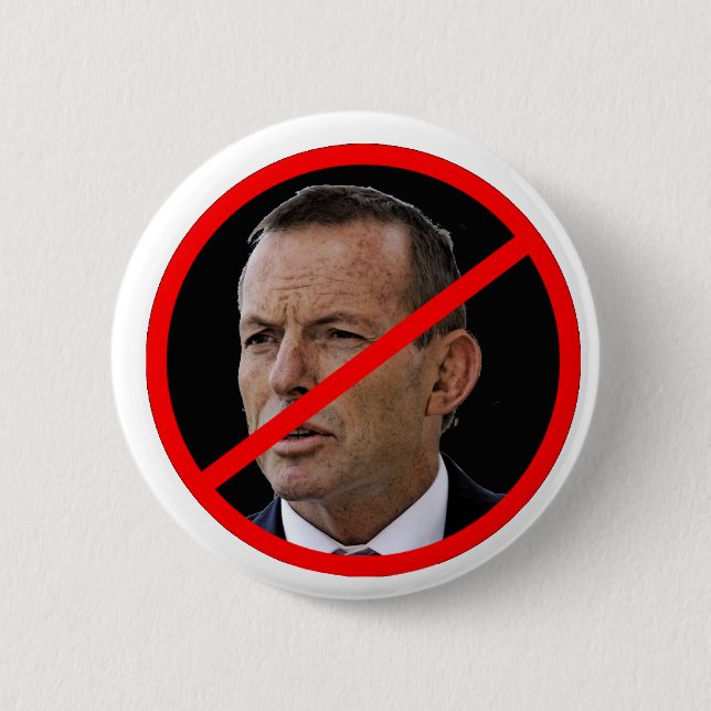 Antitony Abbott Button (Vorderseite)
