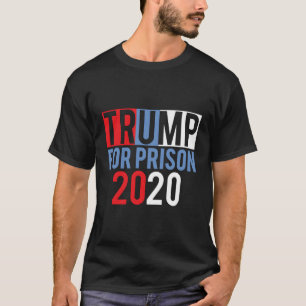 Antitrump für Gefangenengefängnis sperren ihm den  T-Shirt