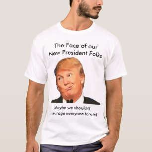 Antitrumpf-Shirt, das Gesicht des neuen T-Shirt