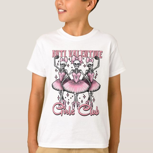 Antivalentine Girls Club T-Shirt (Vorderseite)