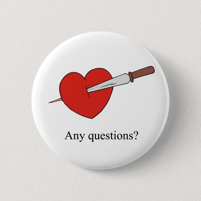 Antivalentinstasten Button (Vorderseite)