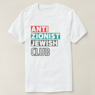 Antizionist Jüdische Clubtrocken Mens T-Shirt