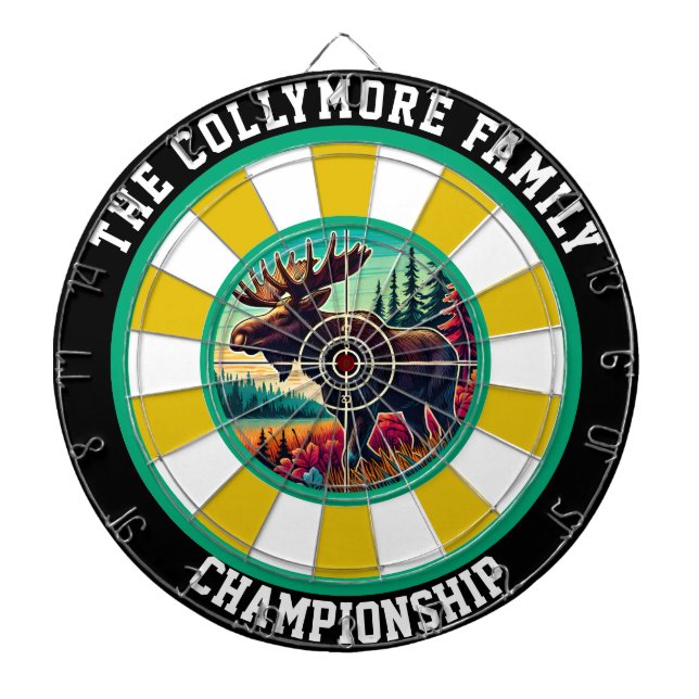 Antlerlose Zielkunst Dartscheibe (vorne)