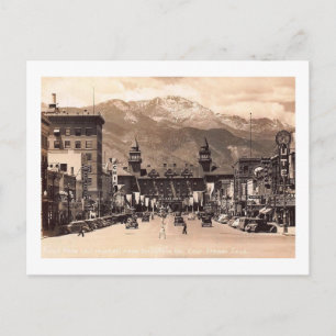 Antlers Hotel, Colorado Springs, Colorado Vintage Postkarte