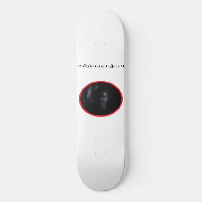 Antoine-Amos-Jeans Skateboard (Vorderseite)