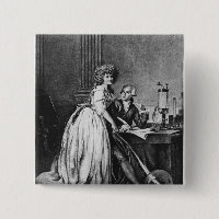 Antoine Laurent Lavoisier und seine Ehefrau