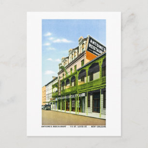 Antoine's Restaurant, New Orleans, LA Postkarte
