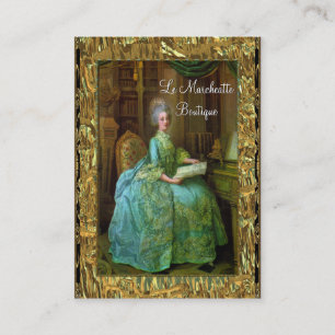 Antoinette-Eleganz-barockes berufliches Visitenkarte