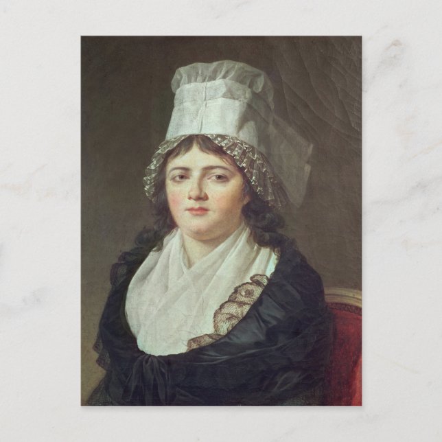 Antoinette Gabrielle Charpentier 1793 Postkarte (Vorderseite)