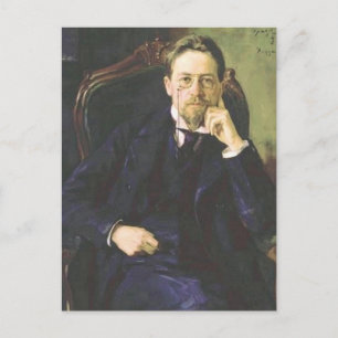 Anton Chekhov 1898 Postkarte