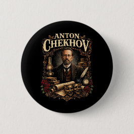 Anton Chekhov Button