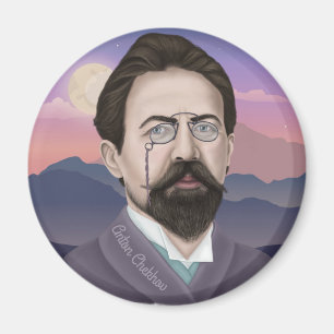 Anton Chekhov Magnet