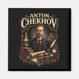 Anton Chekhov Magnet