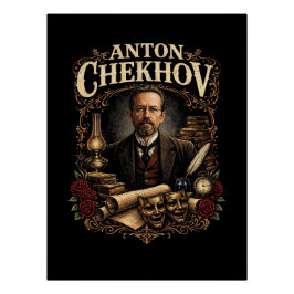 Anton Chekhov Poster