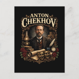 Anton Chekhov Postkarte