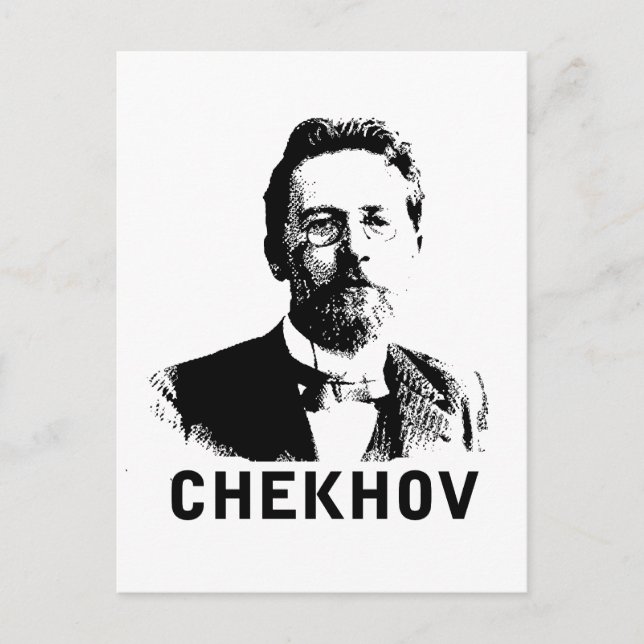 Anton Chekhov Postkarte (Vorderseite)