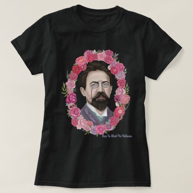 Anton Chekhov T - Shirt (Design vorne)