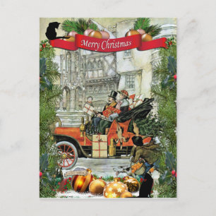 Anton Pieck "Reiche Käufer" Postkarte