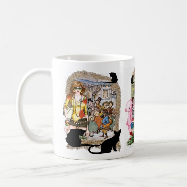 Anton Pieck - Tank Top Kaffeetasse (Links)