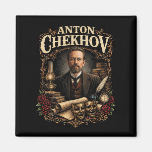 Anton Tschechow Magnet