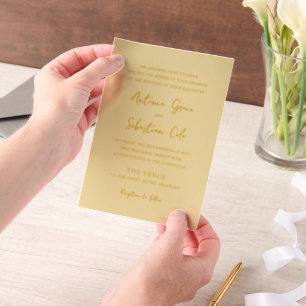 Antonia Butter Yellow Elegant Wedding