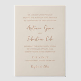Antonia Earthy Neutrals Elegant Wedding