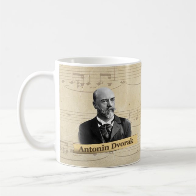 Antonin Dvorak historische Tasse (Links)