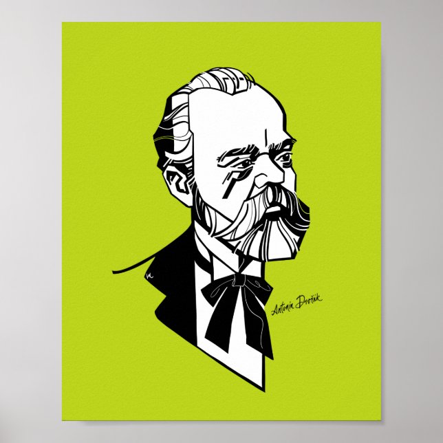 Antonín Dvořák Poster (Vorne)