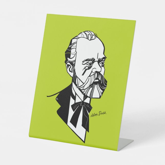 Antonín Dvořák Sockelschild (Vorderseite)