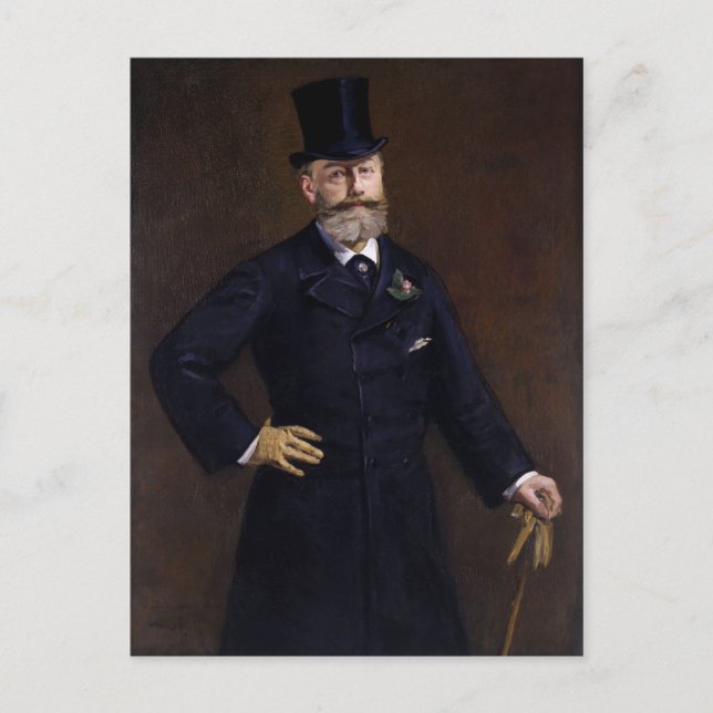 Antonin Proust von Edouard Manet Postkarte (Vorderseite)