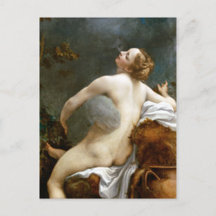 Antonio Allegri, Correggio Jupiter und Io Postkarte