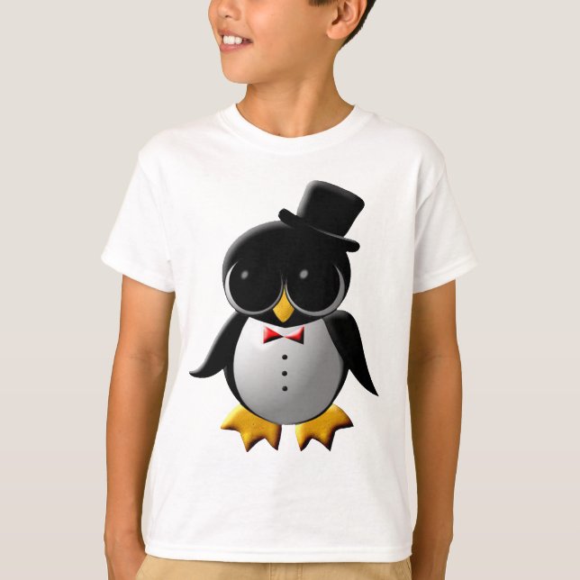 Antonio der Pinguin-T - Shirt (Vorderseite)