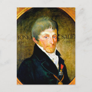 ANTONIO SALIERI - opera composer Postkarte