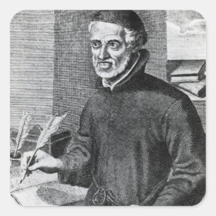 Antonio Vieira Quadratischer Aufkleber