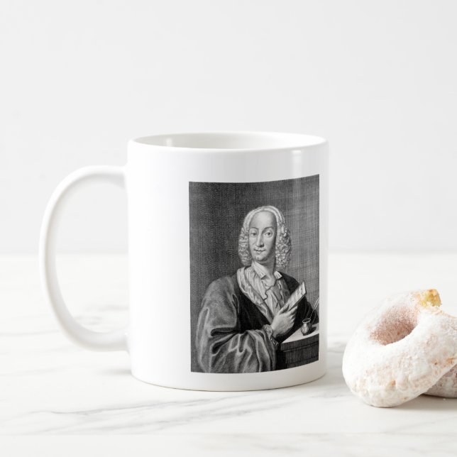 Antonio Vivaldi Kaffeetasse (Mit Donut)