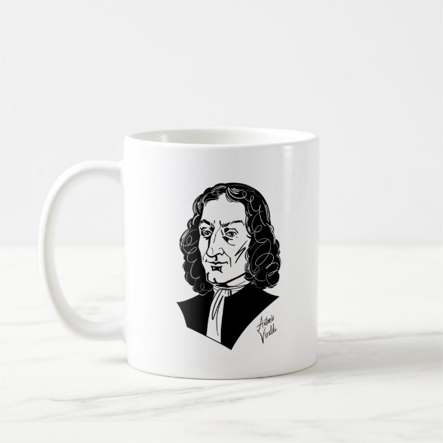 Antonio Vivaldi Kaffeetasse (Links)