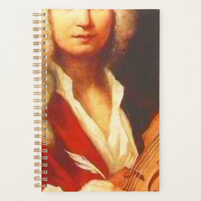 Antonio Vivaldi Planer (Vorderseite)