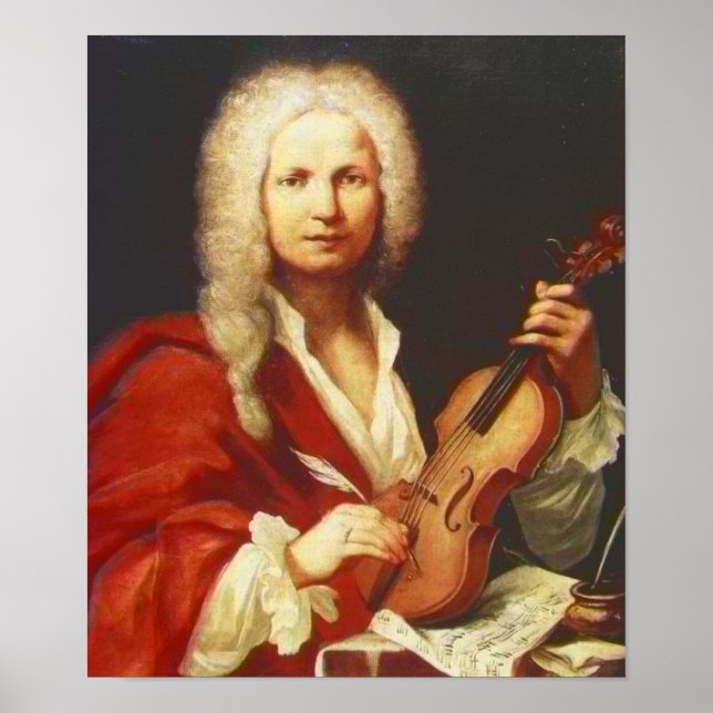 Antonio Vivaldi Poster (Vorne)
