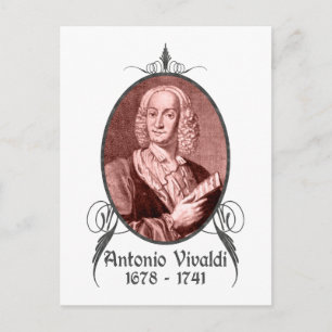 Antonio Vivaldi Postkarte