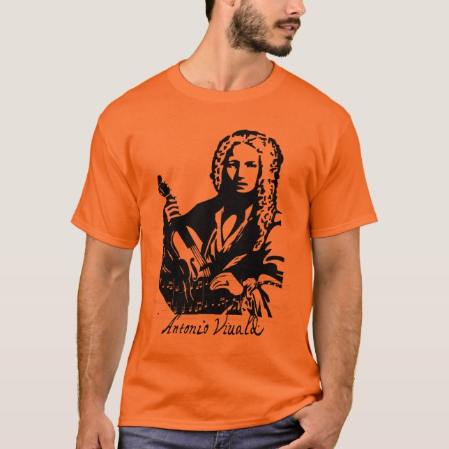 ANTONIO VIVALDI T-Shirt (Vorderseite)